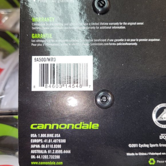 2 Cannondale C Bicycle Water Bottle Cages White/Red for you bicycle bike - Picture 12 of 12